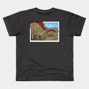 Stegosaurus Kids T-Shirt